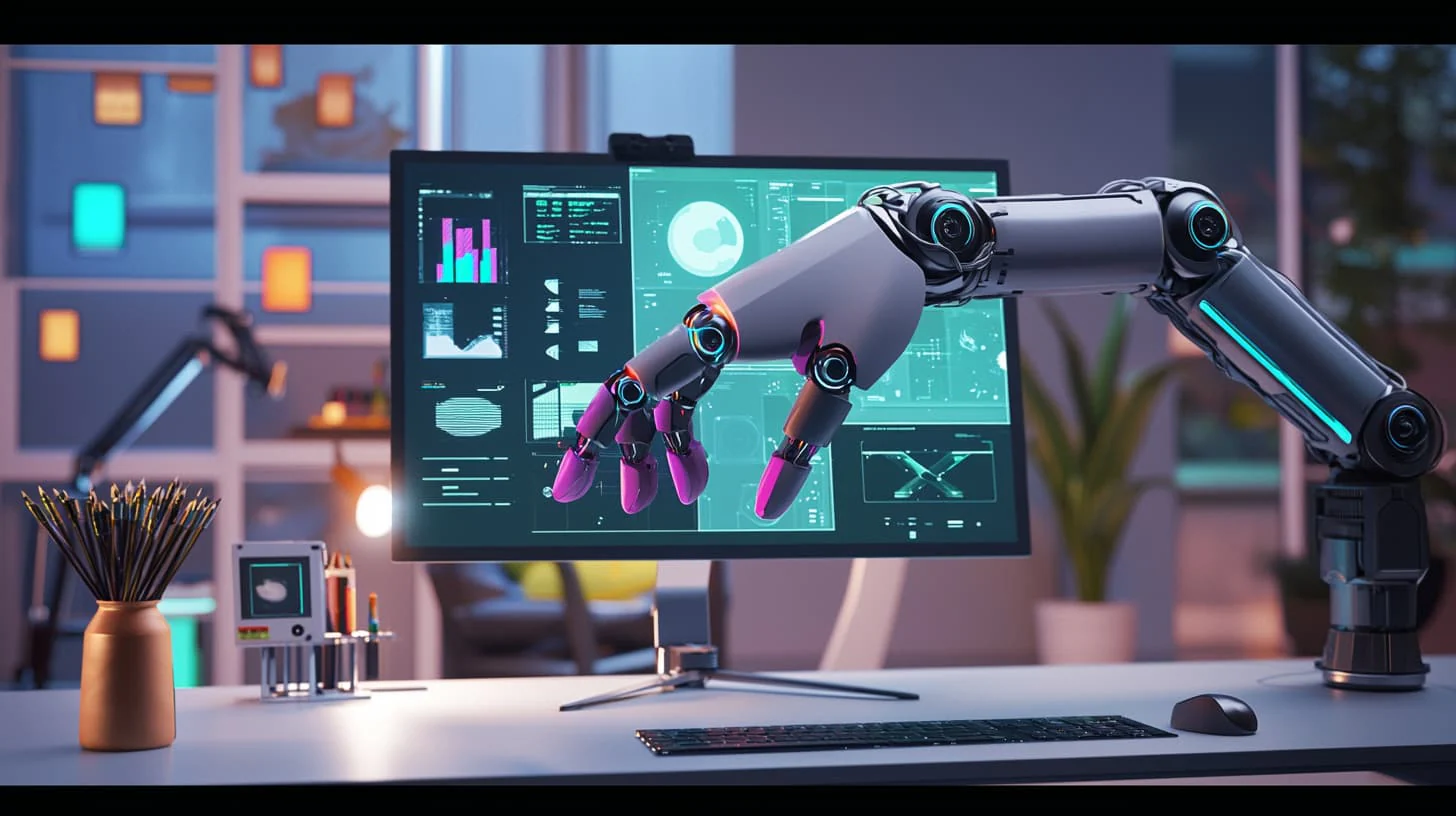 Diverse team collaborating on a product design project
